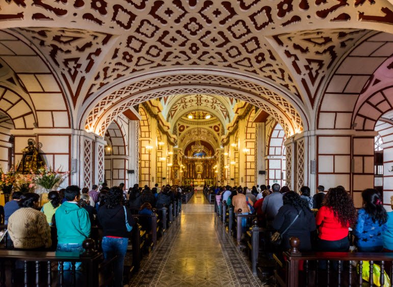 San Francisco Monastery &amp; Catacombs, Lima, Peru